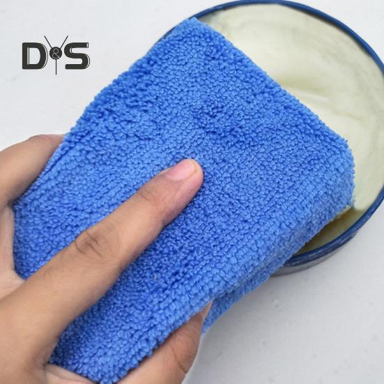 Мягкий аппликатор из микрофибры, супер водопоглощающая автомобильная губка для мытья воском, чистящая подушечка, автомобильные аксессуары