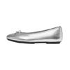 Балетки DELICATO BOW SOFT BALLET FLATS Silver cm [Fit Flop] METALLIC-LEATER женские 22.0