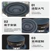Квадратный 3-дюймовый басовый динамик Hi-Fi стереосистема с плетеным вуфером из стекловолокна Металло-резиновая конструкция