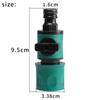 Plastic Valve Hose Adapter Switch Two-Way Nipple Connector New Garden Water Connectors