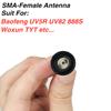 Оригинальная двухдиапазонная антенна Sma-female Na-701 UHF VHF для двусторонней радиосвязи UV-5r Uv-82 Bf888s аксессуары для рации Na701