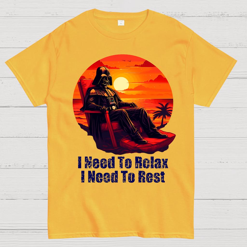 I Need To Relax I Need To Rest Cotton Summer Casual Cool Loose T-Shirt