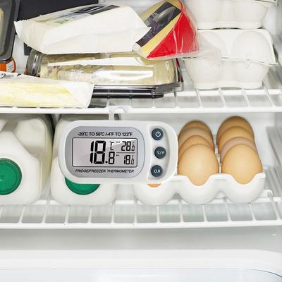 1/2 шт цифровой термометр для морозильной камеры с крючком макс/мин запись термометр для холодильника монитор температуры кухонные гаджеты