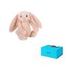 JELLYCAT Серия 'Скромняги' Кролик Бонни Персиково-розовый Кукла Плюшевая кукла Высота 31 см