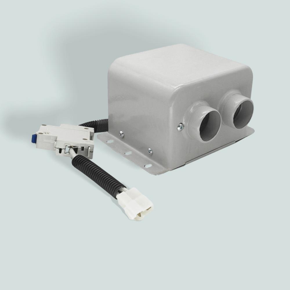 12V Car Heater 2 Hole 600W Winter Fast Heating Warmer Frost Removing Low Noise