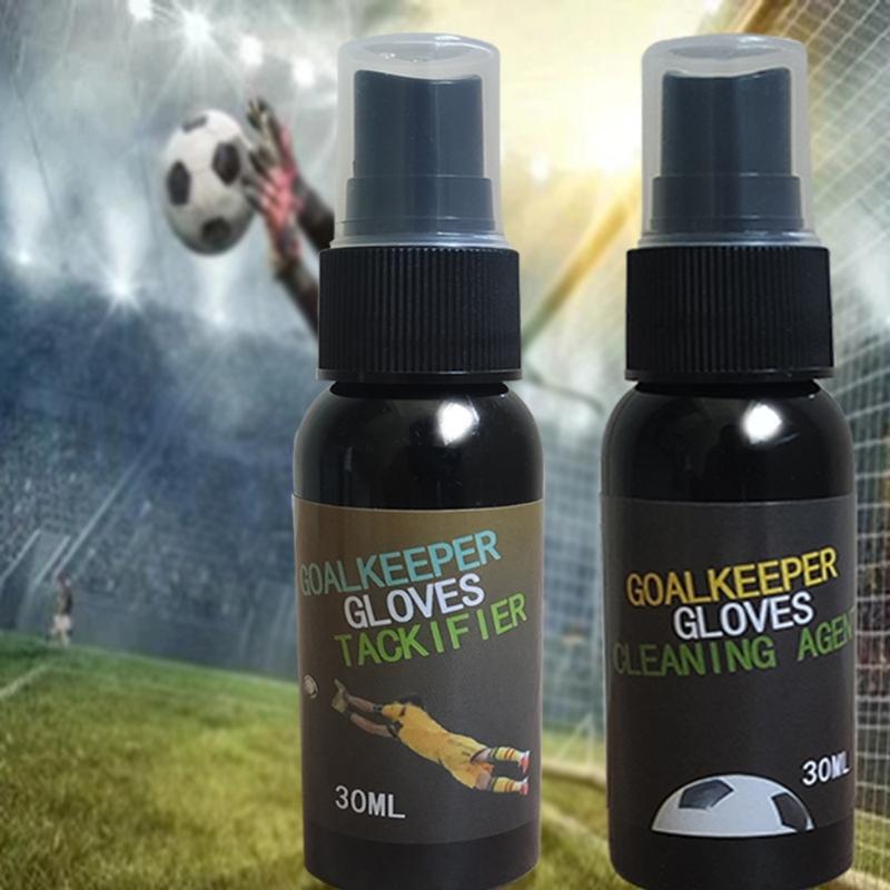 Футбольные вратарские перчатки Клеи Спрей для сцепления перчаток Нескользящее средство для чистки перчаток Портативный вратарский тактифайер Простой в использовании