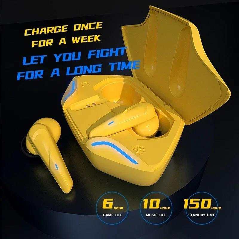 TWS X15 Pro Earphones Bluetooth Wireless Gamer Headphones Sport Low Latency Earbuds Fone Gamer Headset Gamer With Mic Handfree