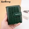 Women's Short Wallet Fashion Buckle Wallet Stone Pattern Multi Card Slot Card Holder Money Bags Purse