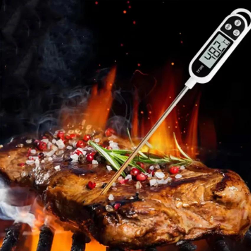 Кухонный датчик температуры воды Тип Еда Барбекю Барбекю Электронный термометр 1 шт.
