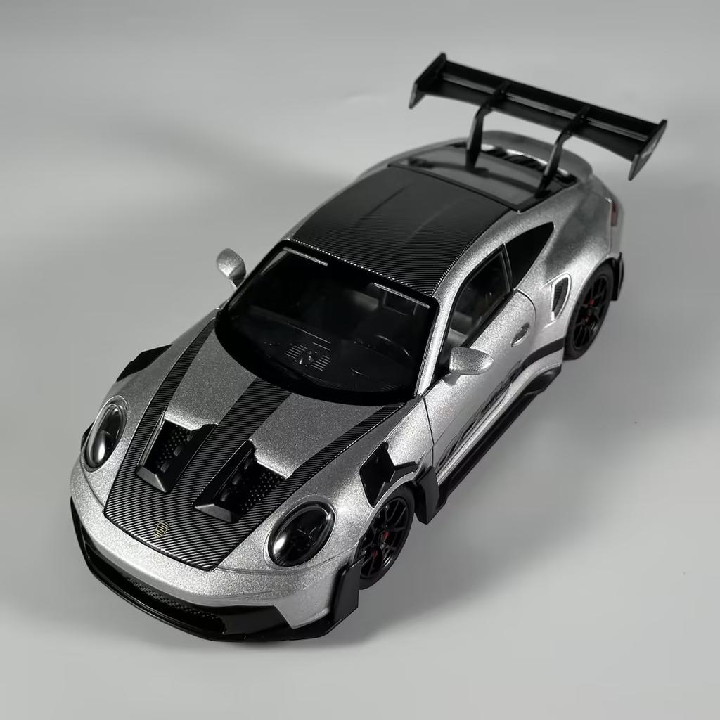 1:24 Porsche 911 GT3 RS 992 Generation GT Sports Car Alloy Metal Diecast Model Car Home Decoration & Computer Desktop Ornaments