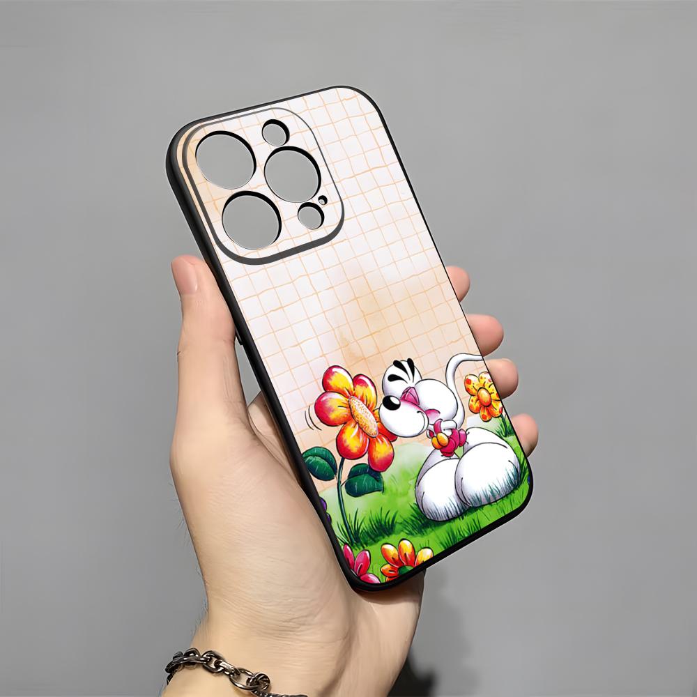 Мультяшный чехол D-Diddl для IPhone 17 Pro Max 16 15 14 Pro Max 13 11 X Xs Xr 8 7Plus Силиконовый чехол