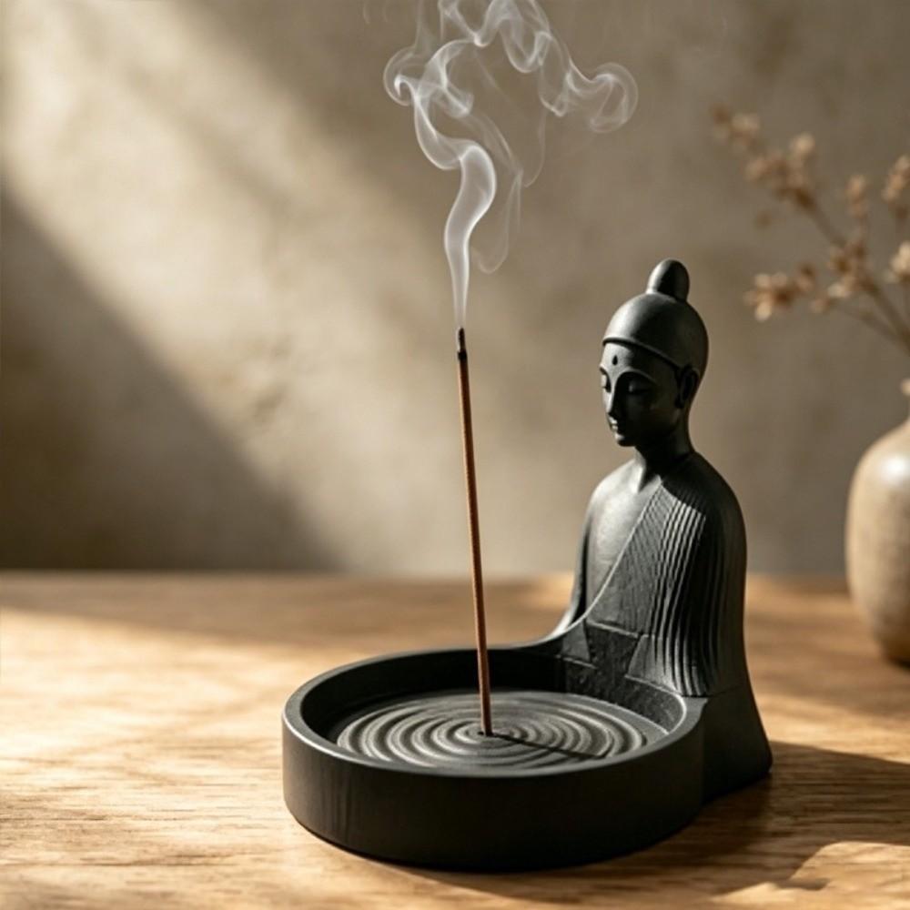 with Ash‑Catching Chinese Incense Stick Holder Zen Style Stick Incense Holder Desktop Use