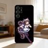Чехол для телефона игры N-Nekopara Girls для Samsung S26,S25,24,23,22,30,21,10,9,Ultra,Plus,Lite,FE Мягкий черный чехол