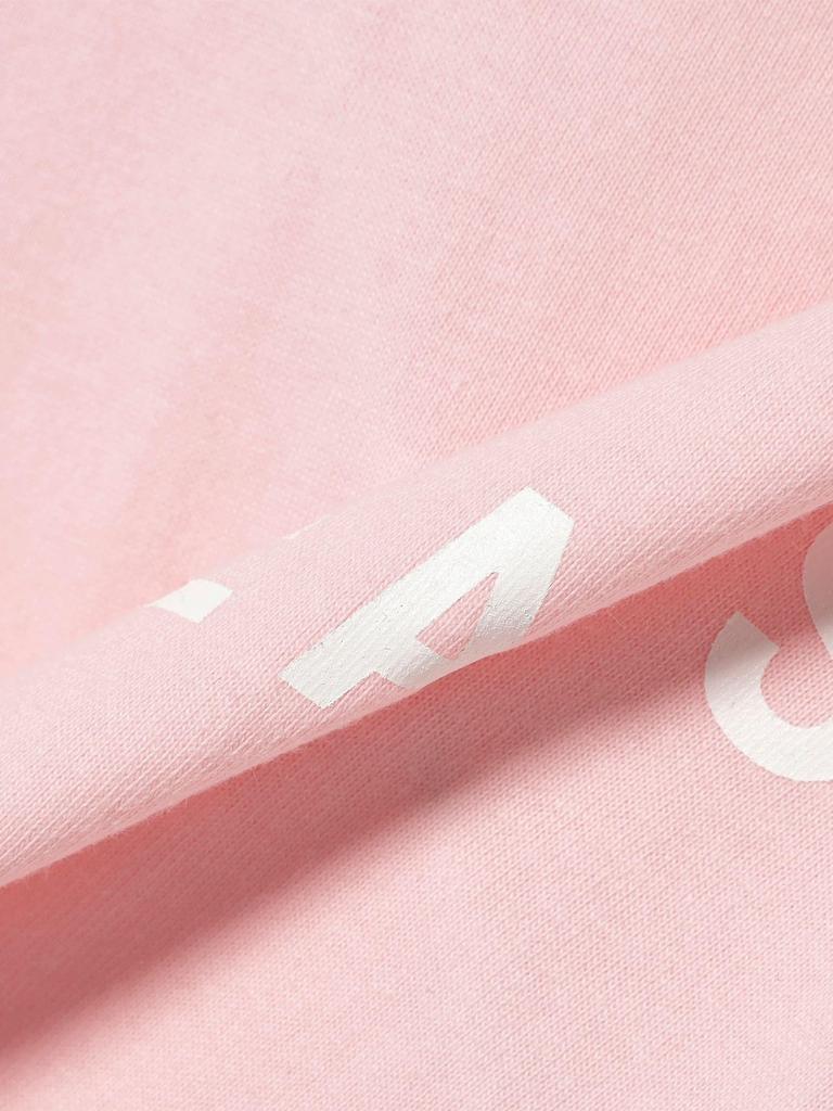 Beams Printed Short Sleeve T-Shirt (Web Exclusive) Logo T-Shirt, 2025 Spring/Summer, Men's, Pink, XL, 11081326591