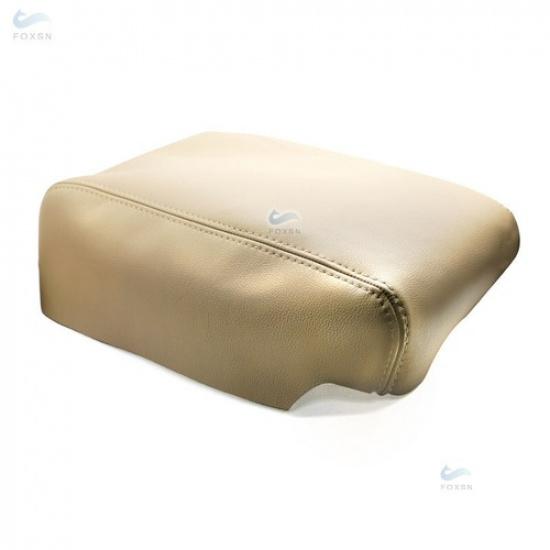 For Toyota Avalon 2005-2012 Beige/Tan Leather Center Console Lid Armrest Cover