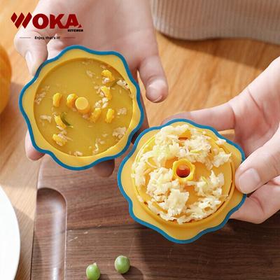 Многофункциональный пластиковый овощерезка ручной мини-измельчитель