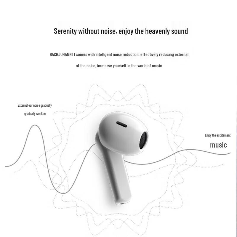 Bach Johann T1 Smart Noise Cancelling True Wireless Earbuds