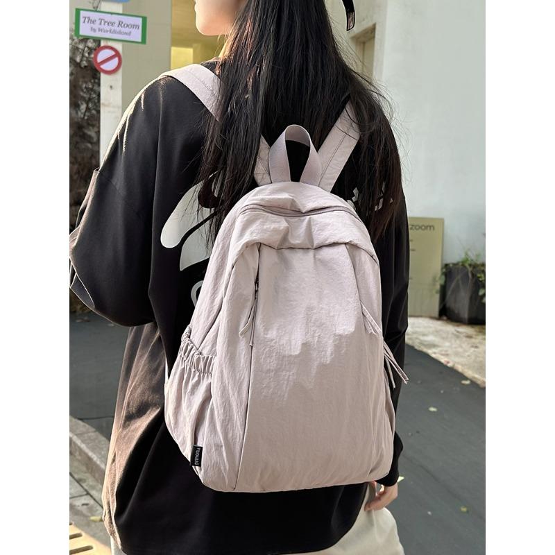 Lightweight Casual Backpack New Simple Travel Backpack Large Capacity Student Bag