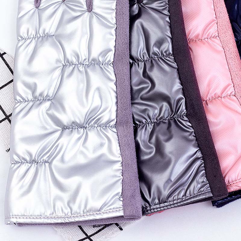 Велосипедные перчатки женские зимние милые студенческие плюс бархатные теплые утепленные женские перчатки для защиты от холода в японском стиле