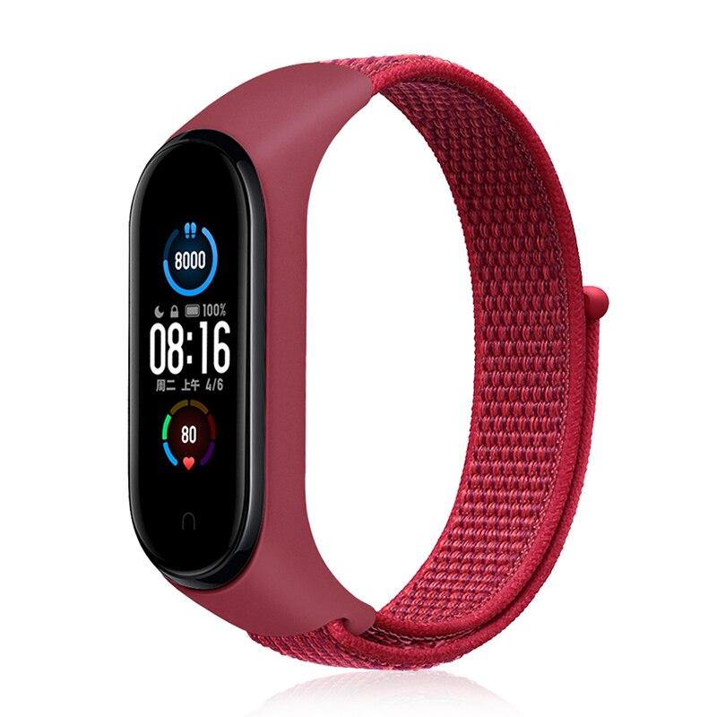 Нейлоновая плетеная петля Solo для Xiaomi Mi Band 5 6, ремешок-браслет, ремень Mi Band 3 Mi Band 4, браслет для Xiaomi Mi Band 6, 5, ремешок для часов
