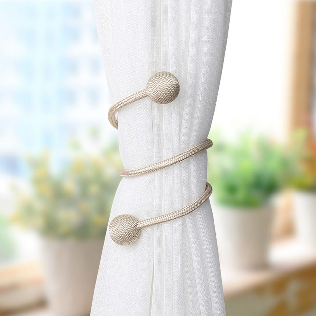 Плетеный Любой Формы Прочный Подхват для Штор Плюшевый Подхват Веревка 1/2 ШТ.