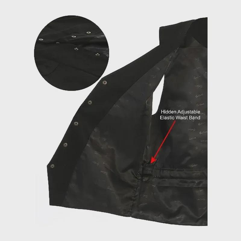 Men's Slim Fit Retro V-Neck Suit Vest for Casual & Formal Wear