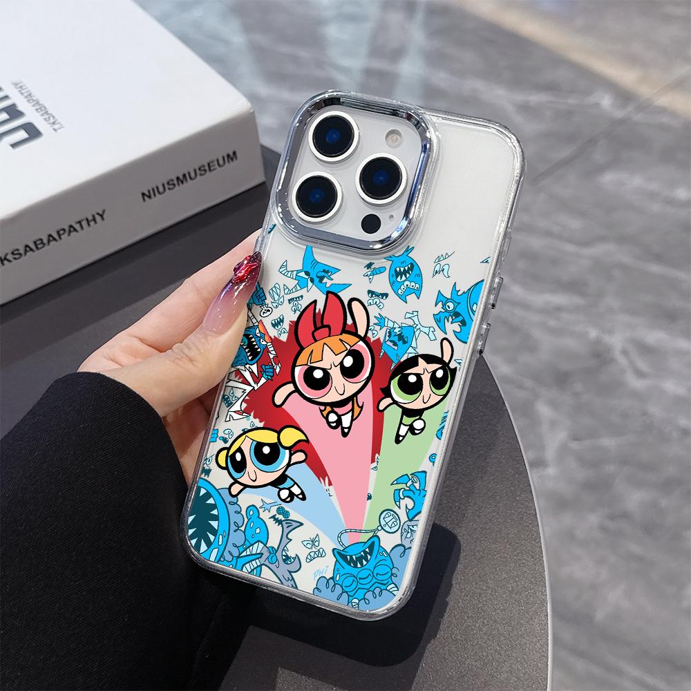 Мультяшный чехол с покрытием P-Powerpuffs G-Girls для телефонов Oppo Find A5X A5 F29 X8 A60 A3X A3 A2 A78 A98 A79 A78 A59 A58 A38 Pro 4G 5G