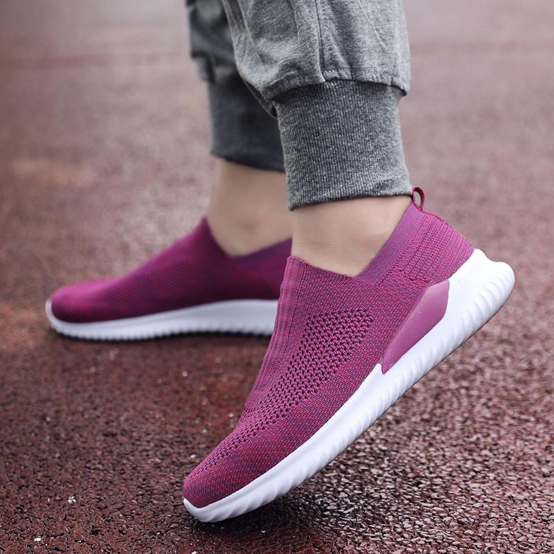 Мода 2025 Женская Новая Дышащая Сетчатая Обувь Большая Повседневная Обувь для Ходьбы Уличная Модная Удобная Обувь Мужская и Женская Обувь