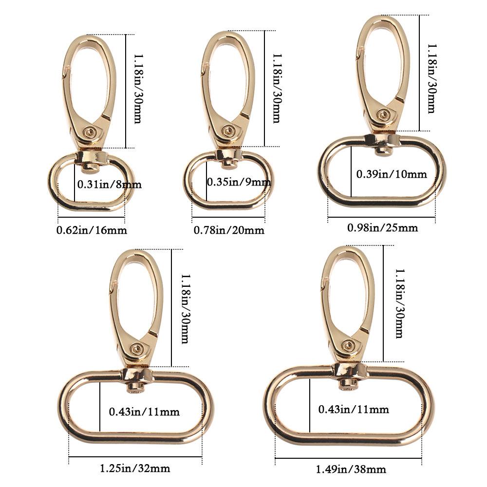Bottle Hooks Camping Hiking Spring Oval Rings Handbags Clips Outdoor Carabiner Bag Belt Buckles