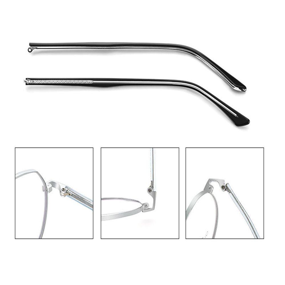 1 пара Металлические Универсальные Противоскользящие Запасные Ножки Аксессуары для Очков Дужки для Очков Оправа для Очков