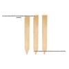 Wooden Garden Picket Fence Stake for Plant Support and Boundary Marking