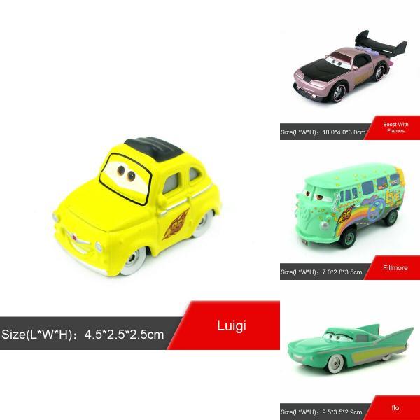 Очаровательные мини-фигурки Pixar Cars из ПВХ, фигурки для экшена, модель, игрушки-куклы для детей