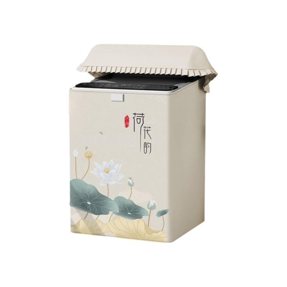 Sunscreen Washing Machine Cover Waterproof Dust-proof Cover Universal Top Open Cover Home Decor