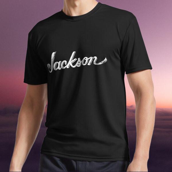 GRUNGE JACKSON GUITAR Active Logo T-Shirt