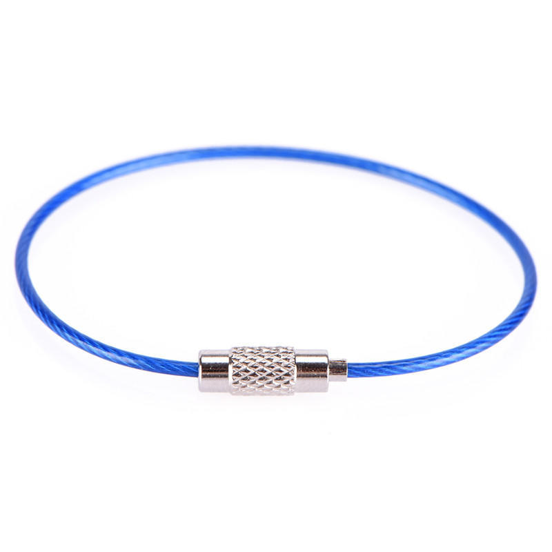 5 шт. брелок из нержавеющей стали, кабель, брелок, цепи для походов на открытом воздухе