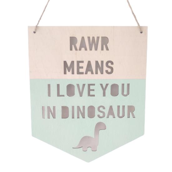 Wood Sign Adorable Party Cute Wall-mounted Nordic Style Home Wooden Wall Sign Photography Props