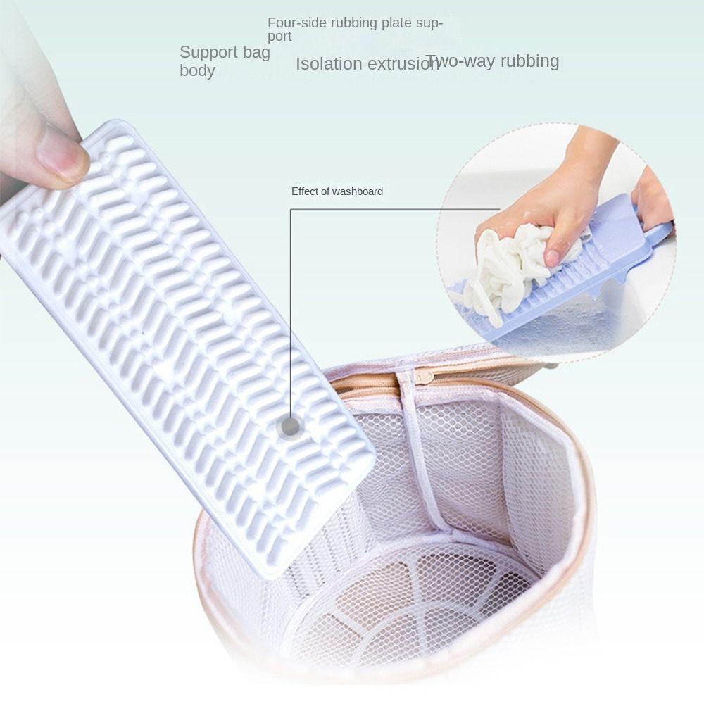 Cylindrical Underwear Special Net Bags Protection Bra Thick Mesh Bag Portable Bra Laundry Bag