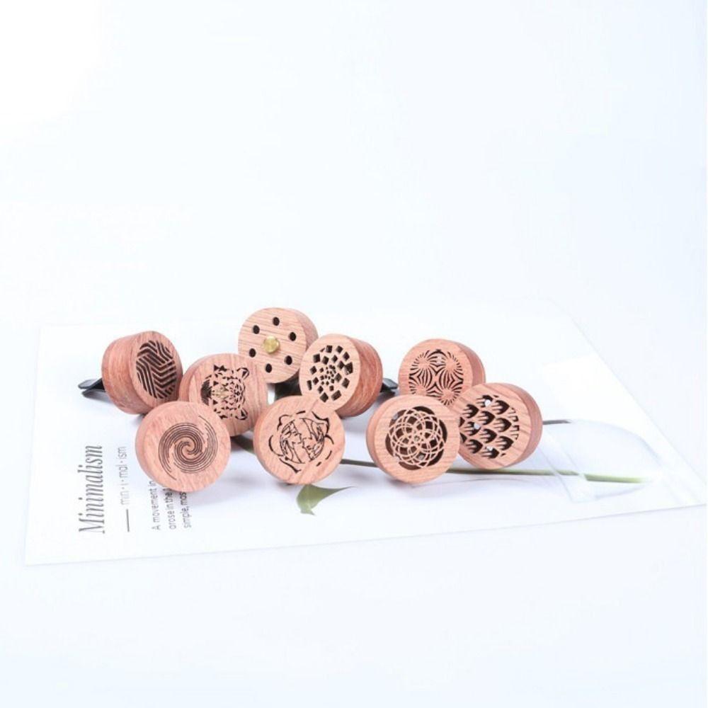 Carved Wooden Car Diffuser Wooden Car Perfume Clip Car Aromatherapy Clip Car Outlet Vent Clip