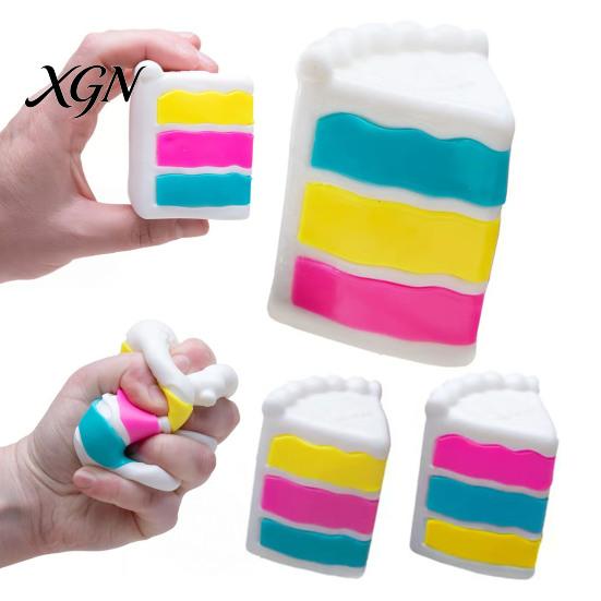 Anxiety Relief Cake Toy Slow Rising Squeeze Stress Simulated Pinch Focus Aid Anti-anxiety Fidget Ball Hand Relaxation