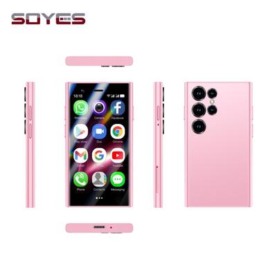Soyes S24 PRO MAX 4G Мини Смартфон LTE Телефон 3.0 дюйма MTK6737 2 ГБ ОЗУ 16 ГБ ПЗУ 5 МП Камера Две SIM-карты Face ID Android Мобильный телефон
