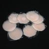 Plus Size Pads Trendy Comfortable 2Pcs Invisible Shiny Nipple Round Reusable Covers Flower Heart Women Silicone Bra