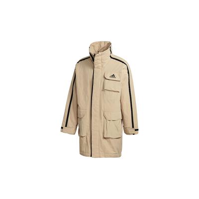 Utilitas Parka Stand Collar Теплая спортивная куртка из хлопка для активного отдыха Зимняя мужская куртка Prairie-Brown FT2463