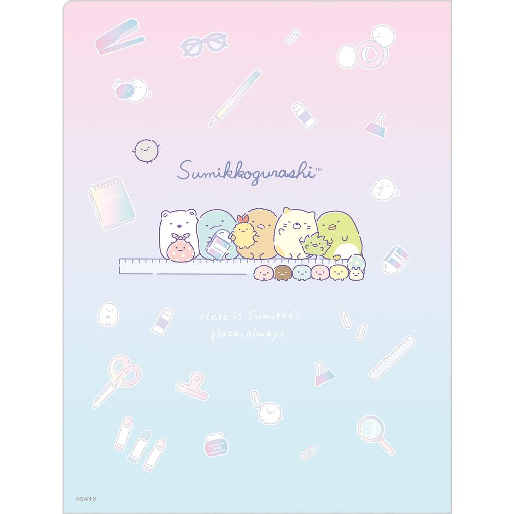 Прозрачная папка для документов Sumikkogurashi (10 карманов)