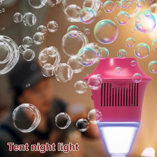 Подставка для машины для мыльных пузырей, автоматическая машина для создания мыльных пузырей с ночным светом и музыкой, вертикальная машина для создания мыльных пузырей на открытом воздухе для свадьбы, дня рождения, пикника, кемпинга, вечеринки