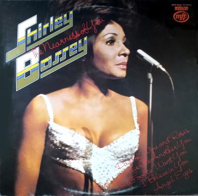 Виниловая пластинка SHIRLEY BASSEY The Nearness Of You MFP50207 Music For Pleas 1974 UK Джаз Б/у