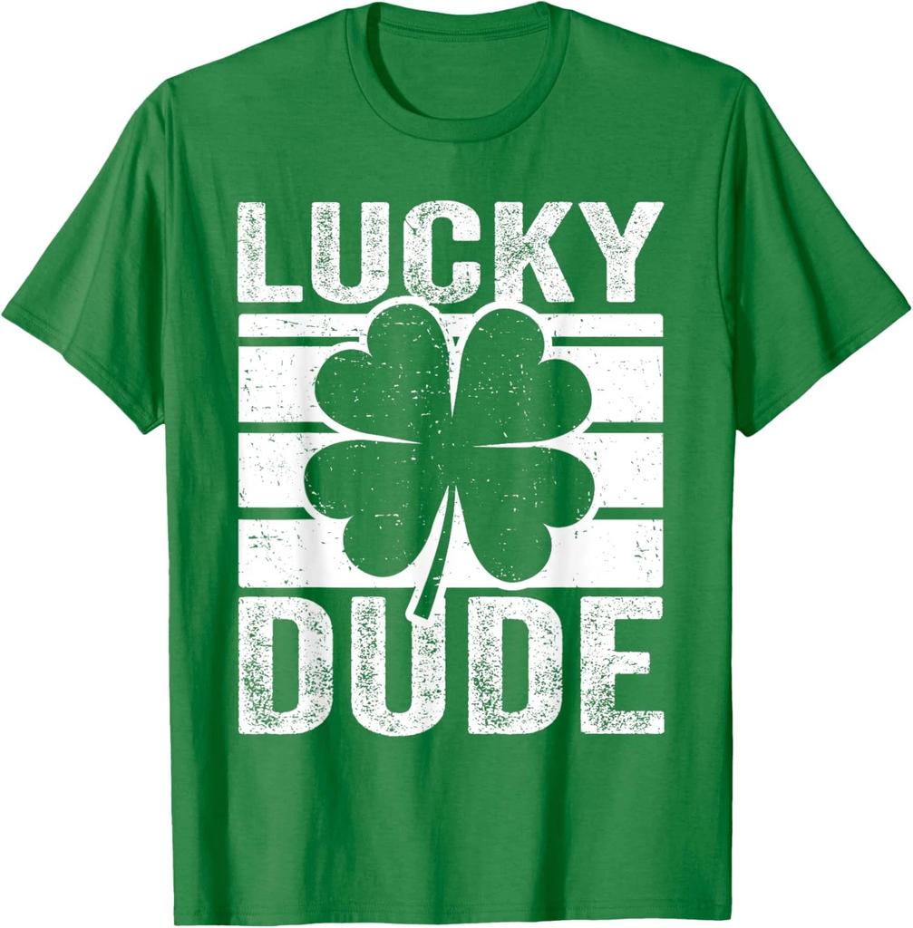 Funny Lucky Dude Patricks Lucky Day Design Unisex T-Shirt