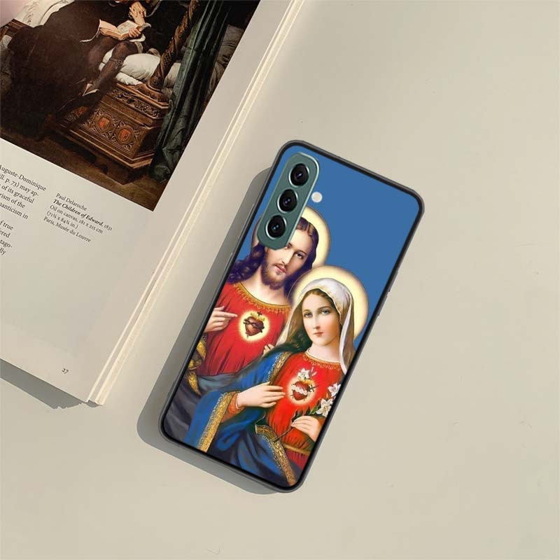 New Virgin De Guadalupe Virgen Mary Phone Case For Samsung A55 A35 A25 A15 A54 A34 A24 A14 A70 A71 A50 A51 A17 A05S Galaxy A40 A