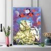 versaillesroselove 100% Round Full Drill 5D DIY Diamond Painting Embroidery Cross Stitch Rhinestone Décor toilet 3 piece set