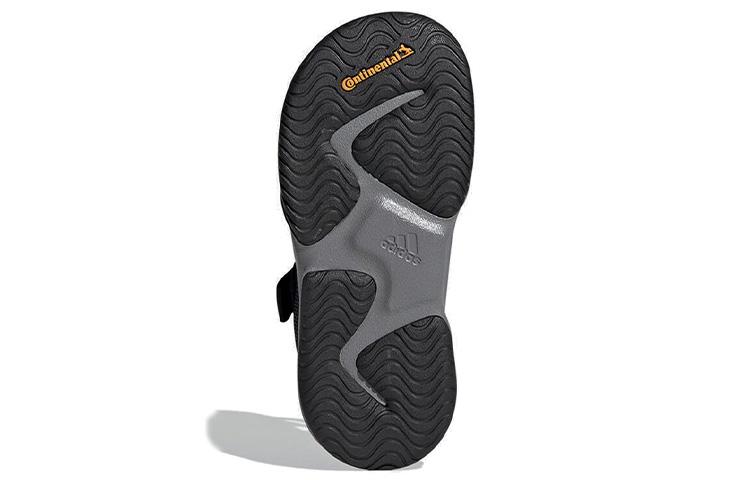 adidas Детские сандалии Terrex Sumra K с нескользящей подошвой и амортизацией, черные с красным, для детей, FV0831