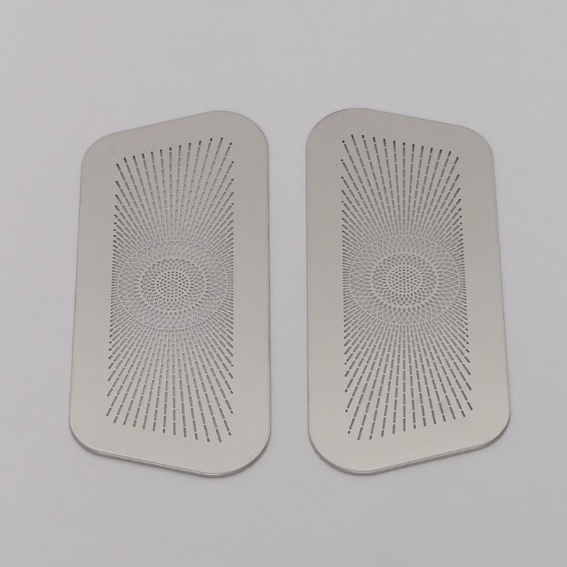 HQ9 Dustproof Speaker Cover with Sequin Panel for Hongqi 23